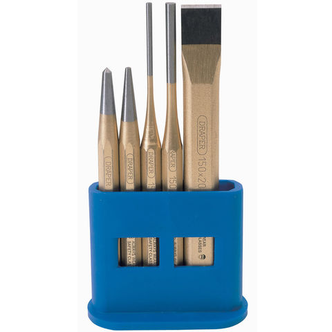 Draper Expert 5HB 5 Piece Chisel and Punch Set