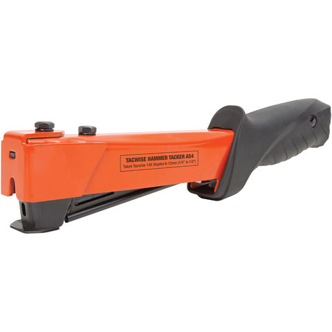 Tacwise 1173 A54 Heavy Duty Hammer Tacker, Uses Type 140 / 6 - 12mm Staples