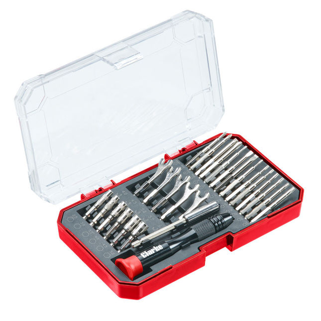 Clarke Cht958 27 Piece Precision Bit & Spanner Set
