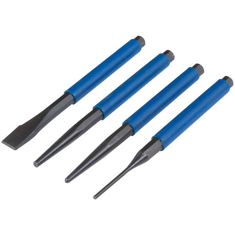 4 Piece Mini Punch and Chisel Set