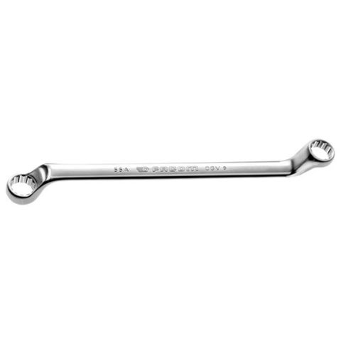 Image of Machine Mart Xtra Facom 55A.11/32X13/32 OGV Offset Ring Spanner 11/32X13/32"