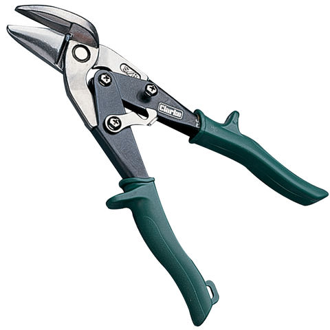 Image of Clarke Clarke PRO95 240mm Offset Tin Snips (Right Cut)