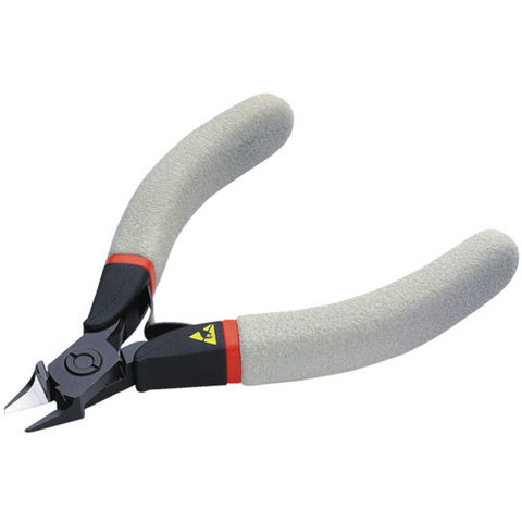 Image of Machine Mart Xtra Facom 416.PE 110mm Anti-Static Pointed Slim-Nose Cutting Pliers