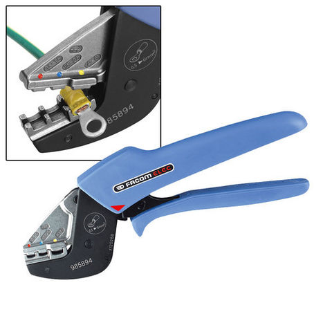 Facom 985894 Maintenance Crimping Pliers for Insulated Terminals