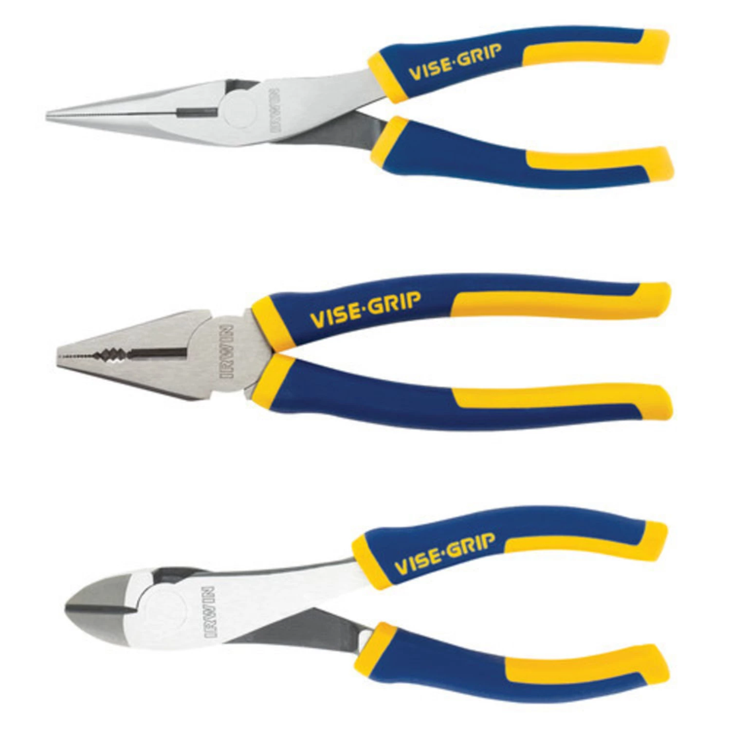 NWS Classic All Round Plier Set – 3 Piece Heavy Duty, Made In Germany, 205mm