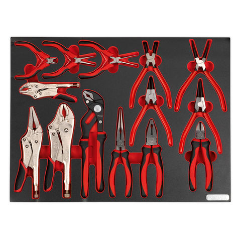 Image of Sealey Sealey TBTP05 14 Piece Tool Tray with Plier Set