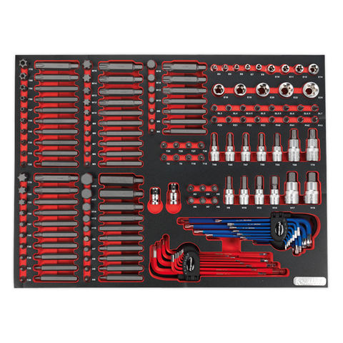 Photo of Sealey Sealey Tbtp07 177 Piece Tool Tray With Specialised Bits & Sockets