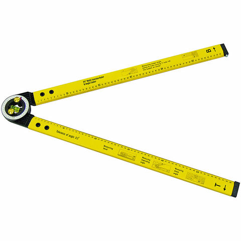 Image of Machine Mart 24” (600mm) Ruler & Angle Finder