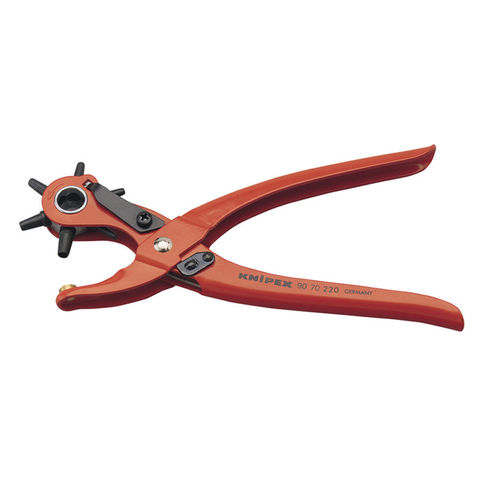 Image of Knipex Knipex 220mm 6 Head Revolving Punch Pliers
