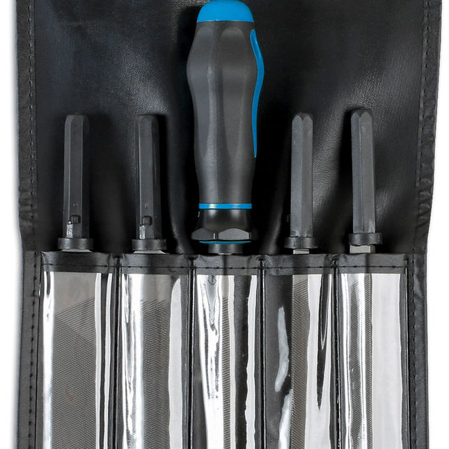 Laser 7025 5 Piece Interchangeable File Set - Machine Mart