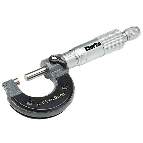 Clarke CM180 0-25mm Micrometer