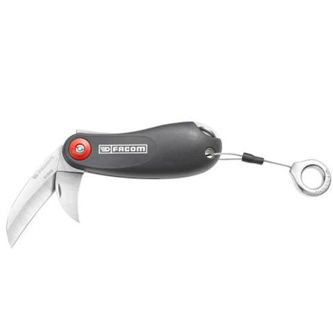 Facom 640180SLS Twin-Blade Electricians’ Knife with Plastic Handle  