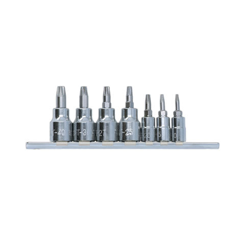 Laser 8053 T10-T40 Torx Extractor Set - Machine Mart - Machine Mart