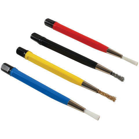 Laser 8141 4 Piece Abrasive Pen Brush Set