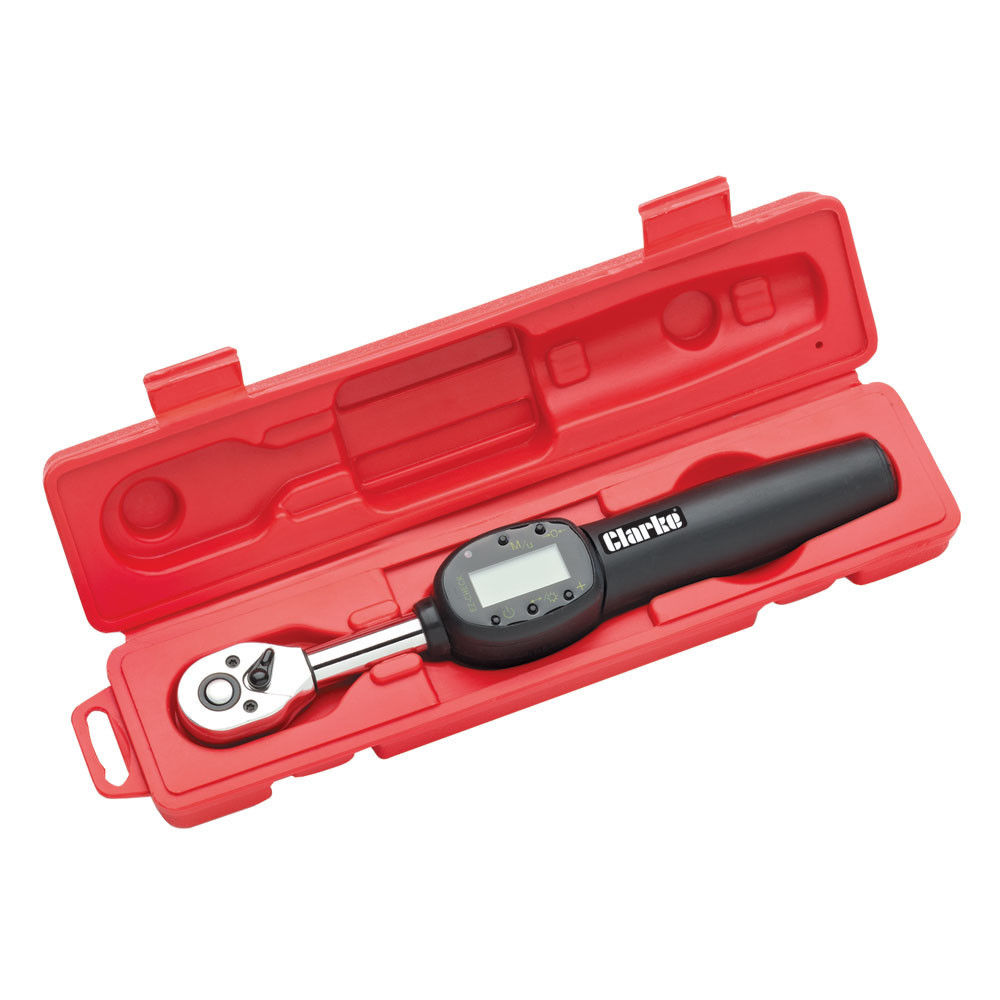 Clarke PRO235 1/4" Drive Digital Electronic Torque Wrench Machine