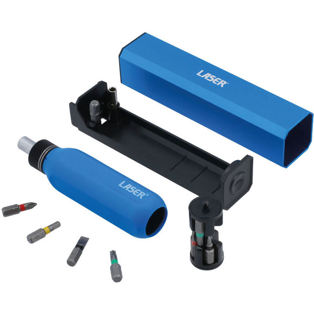 Laser 8675 10-in-1 Ratchet Screwdriver Set