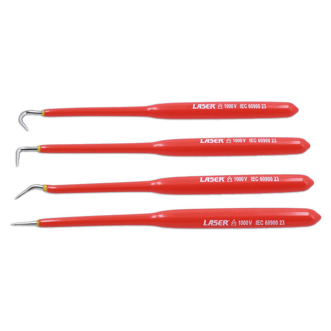Laser 8941 Slim Insulated Hook Set 4 Piece
