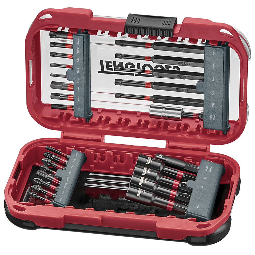 Teng Tools Bits Set Impact 27 Pieces - Machine Mart - Machine Mart