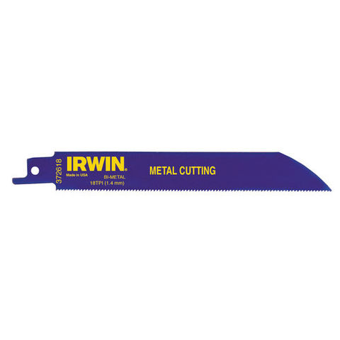 Irwin Metal Cutting 6"/150mm Reciprocating Saw blades 18tpi x 5