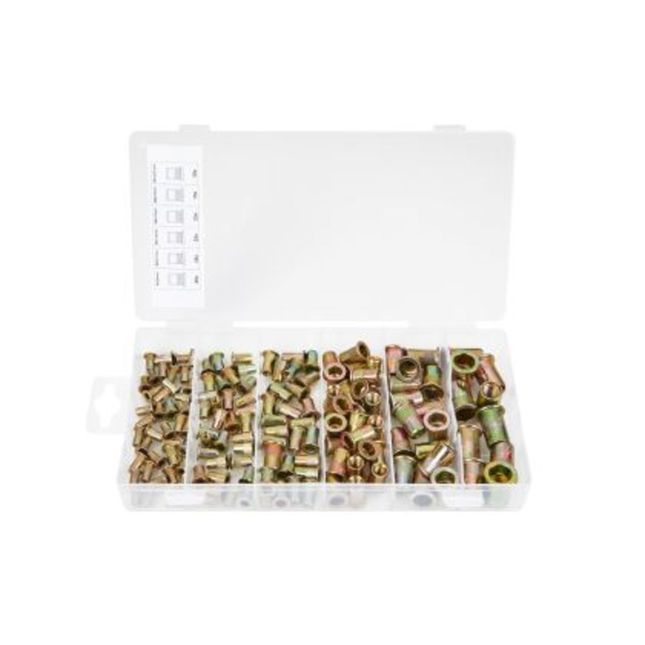 150 Piece Nut Rivet Set