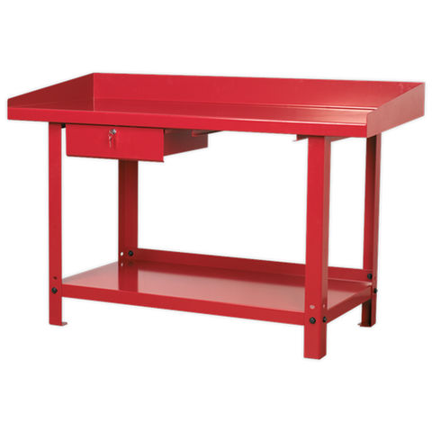 Image of Sealey Sealey AP1015 1.5m Steel Engineer's Workbench with 1 Drawer