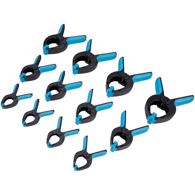 Blue Spot 10059 Plastic Spring Clamps 85 - 160mm