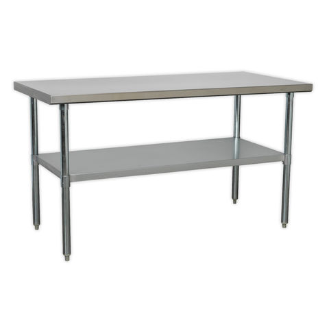 Image of Sealey Sealey AP1248SS Stainless Steel Workbench 1.2m