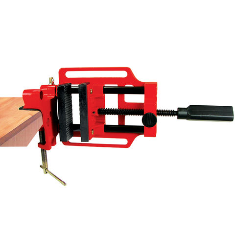 CLARKE Rubber Jawed Quick Release Drill Press Vice 100mm G clamp mount CDV-100QR