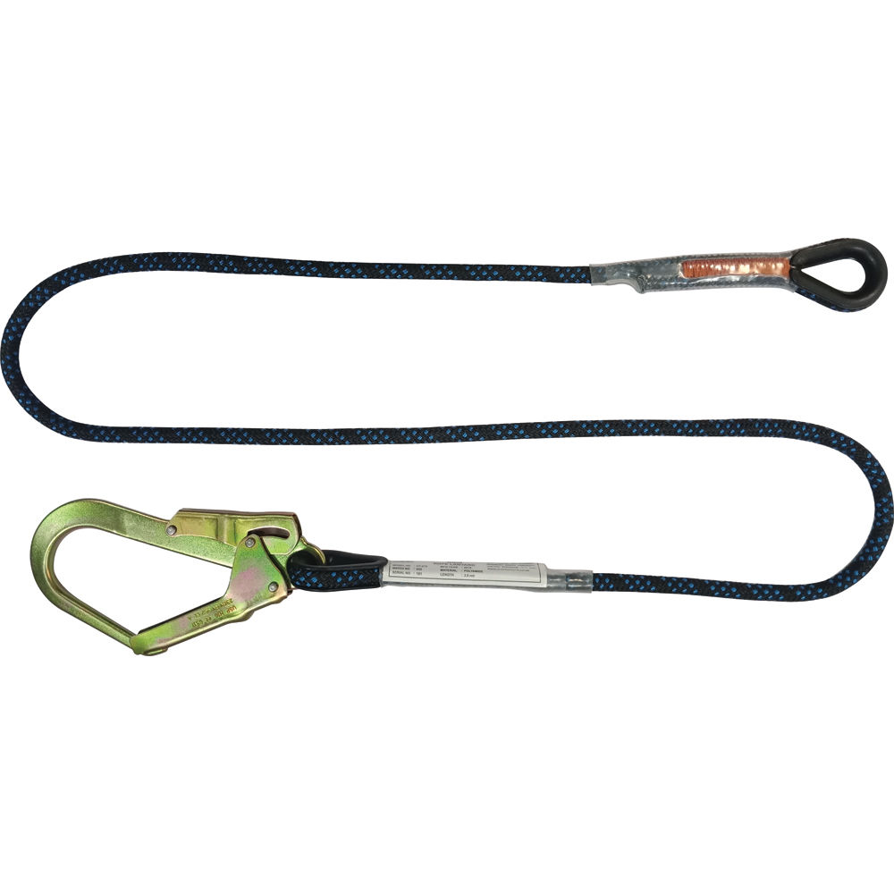 UFS PROTECTS UT210 2m Rope Lanyard with Scaffold Hook and Loop ...