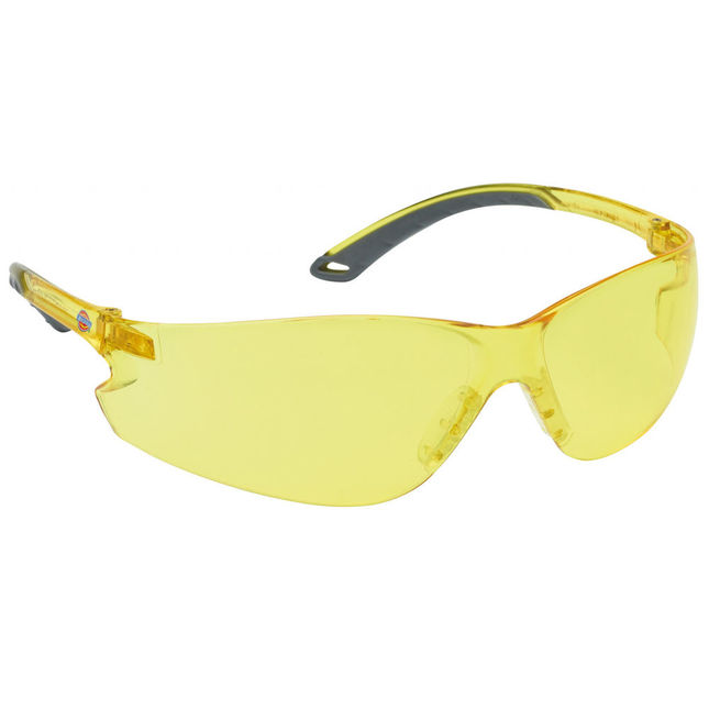 Image of Dickies Dickies Ergonomic Safety Glasses Amber