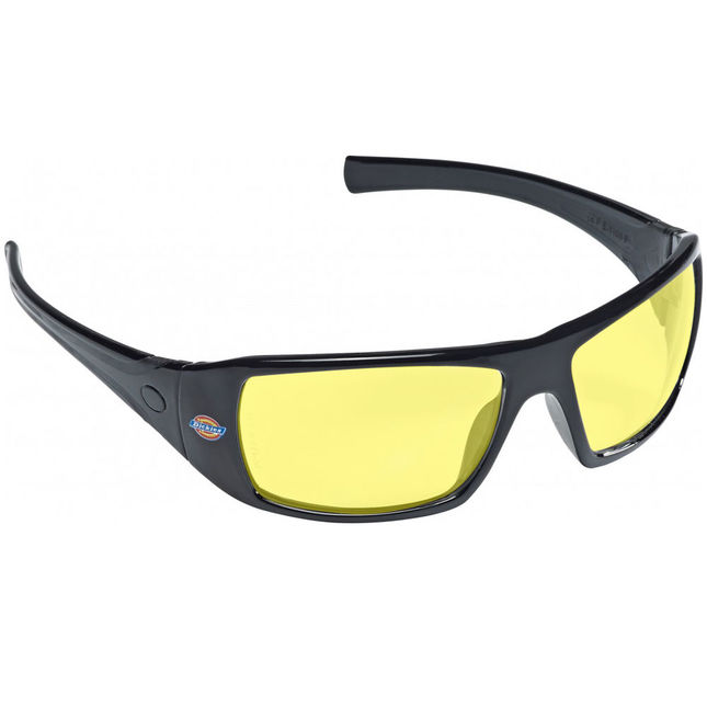 Image of Dickies Dickies Wrap Around Safety Glasses Amber