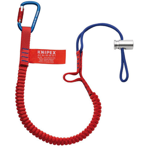 Knipex 00 50 12 T BK Lanyard with fixated carabiner