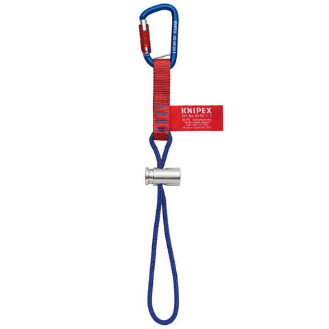 Knipex 00 50 13 T BK Adapter Straps with fixated carabiner