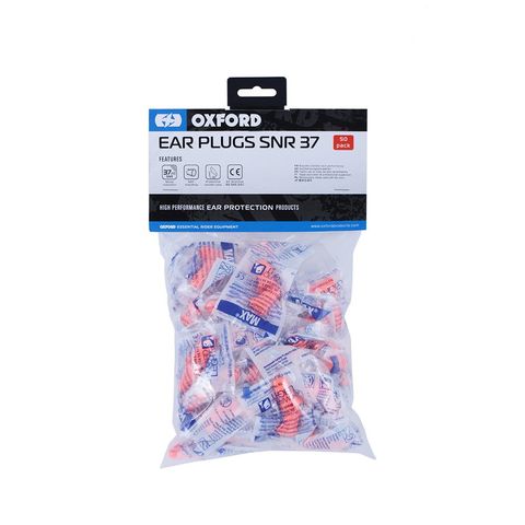 Oxford OX626 High Performance Ear Plugs (50 Pairs)