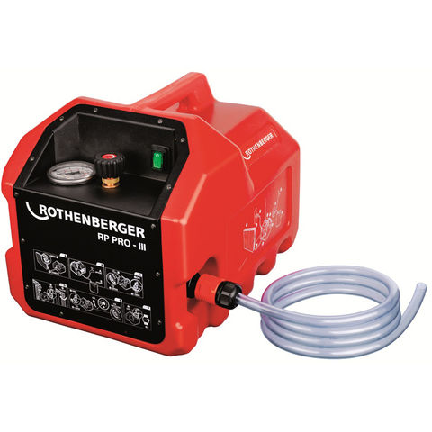 Image of Rothenberger Rothenberger RP Pro III Electric Pressure Test Pump (230V)