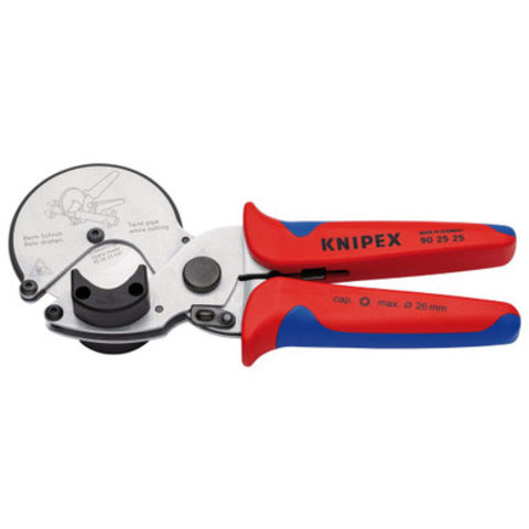 Knipex 90 25 25 210mm Pipe cutter for composite and plastic pipes 