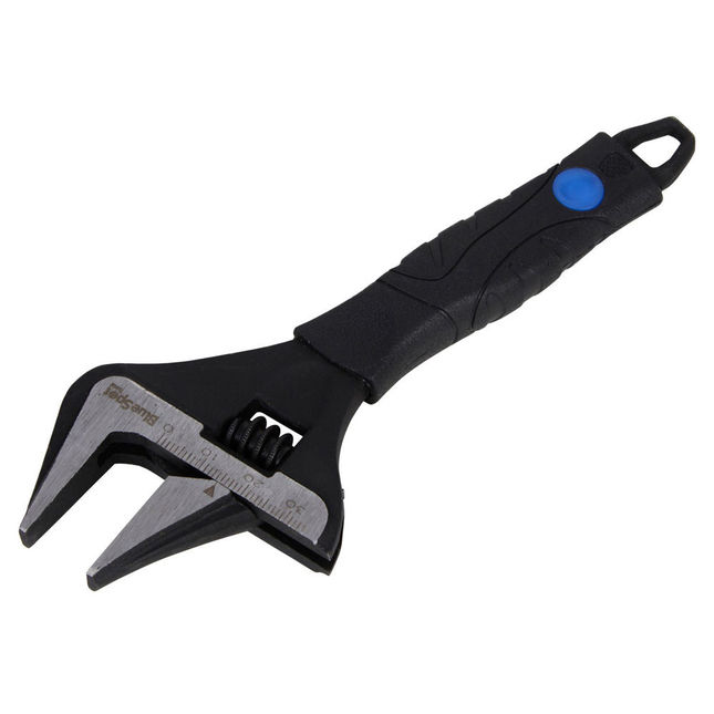 Blue Spot 06110 6" Wide Jaw Adjustable Wrench