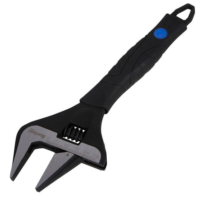 Blue Spot 06112 10" Wide Jaw Adjustable Wrench