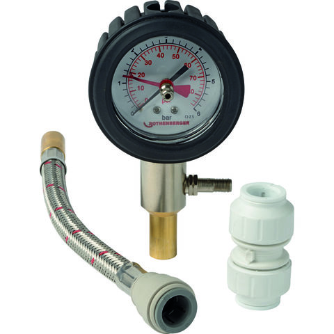 Photo of Rothenberger Rothenberger 67105 Dry Pressure Test Kit -0 - 6 Bar-