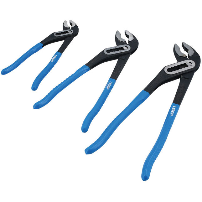 Laser 8756 3 Piece Water Pump Plier Set