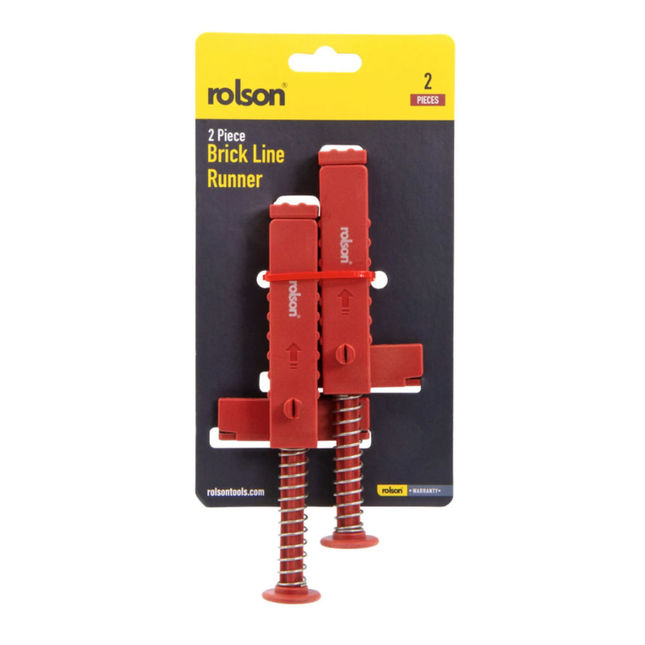 Image of Rolson 52602 2-Piece Brick Line Runner