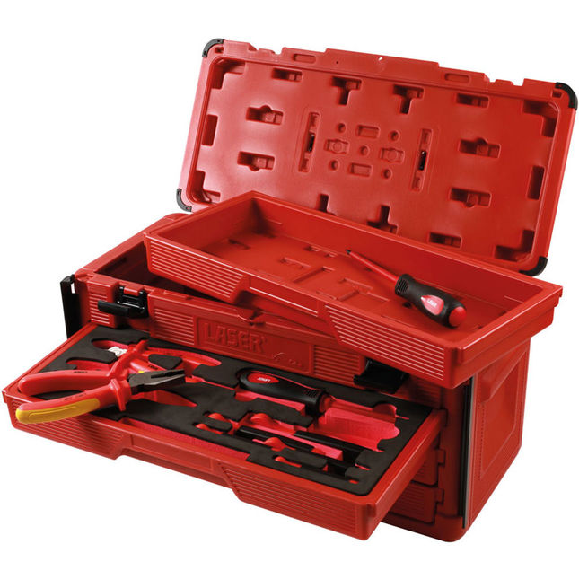 Laser 8328 Insulated Tool Kit - 3 Drawer Toolbox 27pc