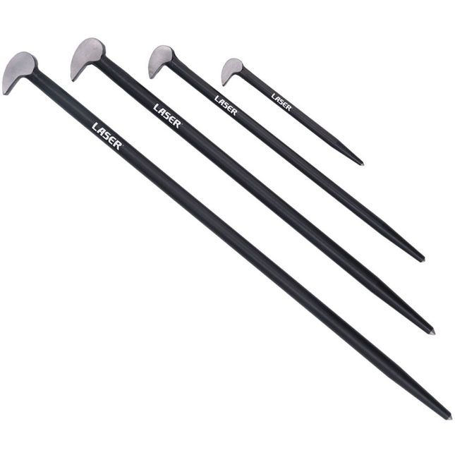 Laser 8856 4 Piece Heel & Toe Pry Bar Set