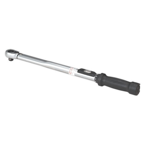 Image of Sealey Sealey STW201 1/2" Drive Torque Wrench Locking Micrometer Style 30-210Nm