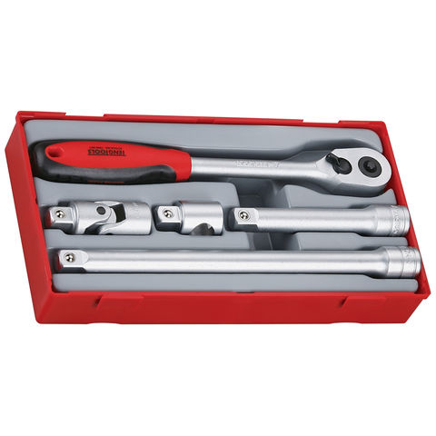 Image of Teng Tools Teng TT1205 5 piece Ratchet handle set