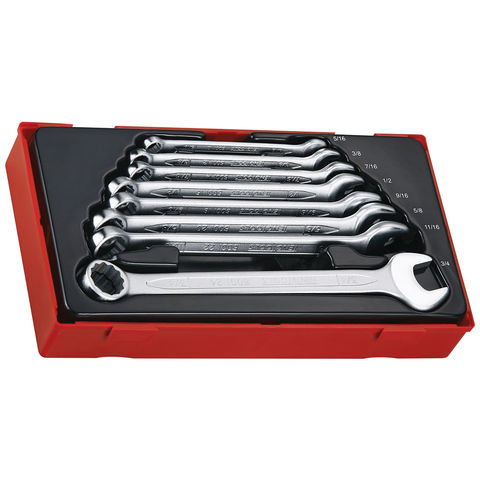 Image of Teng Tools Teng TT3592 8 piece Imperial Combination Spanner Set