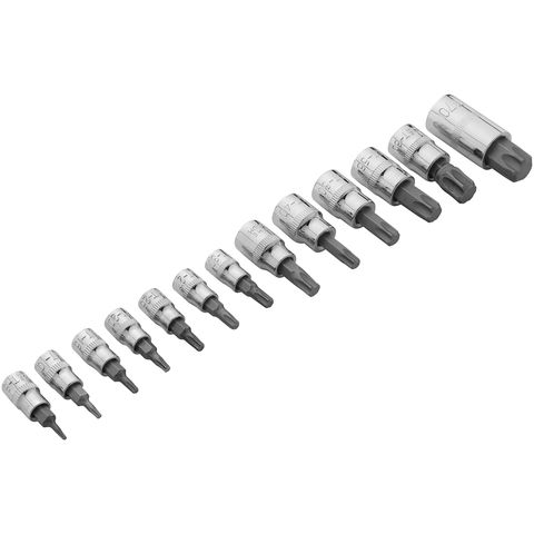 13 Piece Torx Socket Bit Set - Machine Mart - Machine Mart