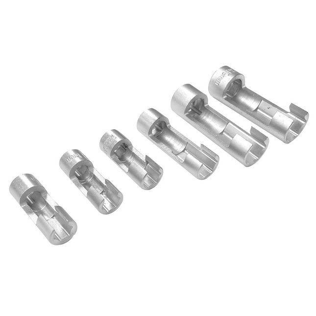 Bluespot 01605 3/8" & 1/2" Difficult Access Socket Set 10-19mm - 6 Pc