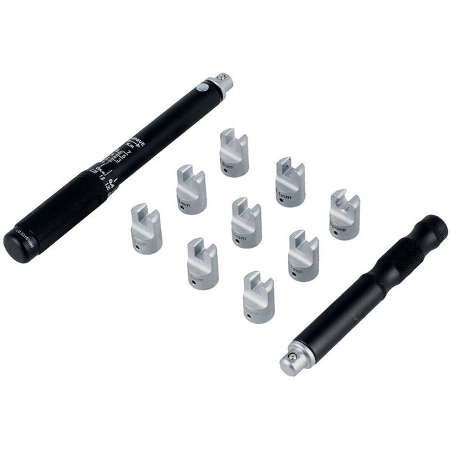 Laser 8241 Motorcycle Spoke Wrench Set With Torque Wrench