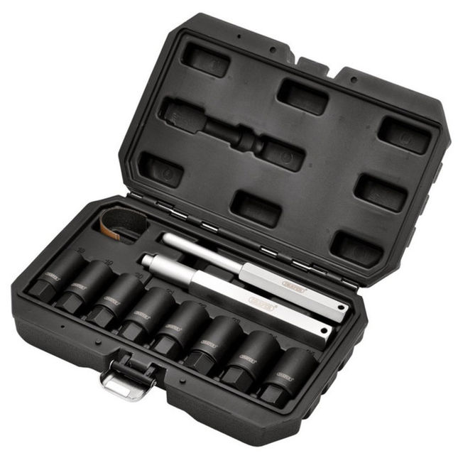 Draper 10 Piece Locking Wheel Nut Removal Set